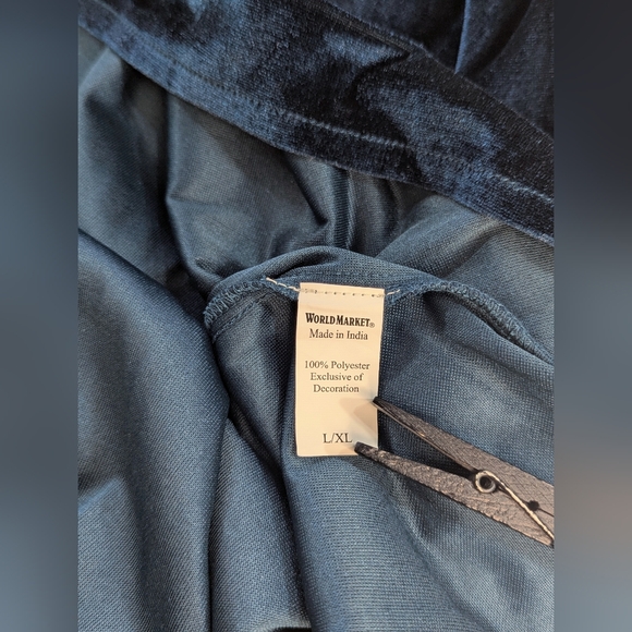 World Market Mira Celestial Embroidered Maxi Dress (L/XL) - Picture 12 of 15